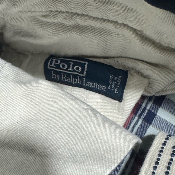 Vintage 90s Polo Ralph Lauren Sportswear Plaid Shorts Men's 32 Madras 100%Cotton - Picture 5 of 7